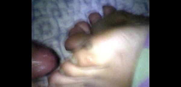  paja con los pies de mi mujer dormida 24